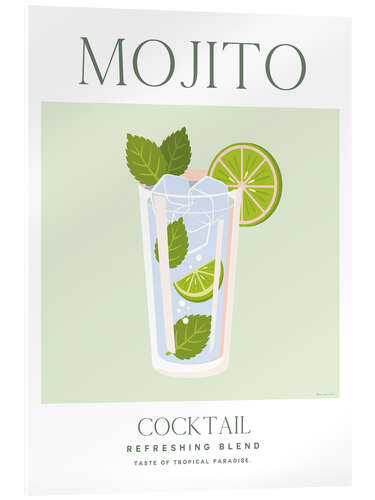 Cuadro de metacrilato Mojito - Taste Of Tropical Paradise