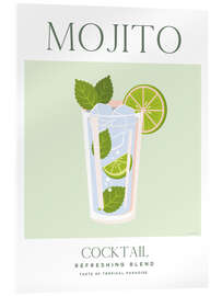 Acrylglasbild Mojito - Taste Of Tropical Paradise - Omar Escalante