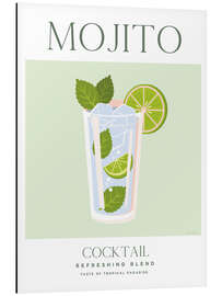 Aluminium print Mojito - Taste Of Tropical Paradise - Omar Escalante