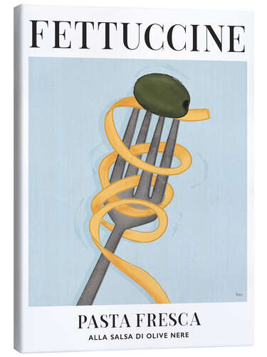 Canvas print Fettuccine - Pasta Fresca