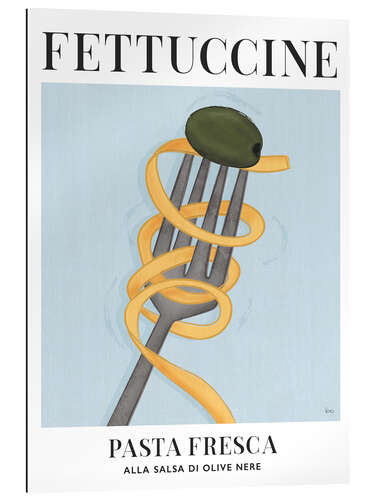 Quadro em plexi-alumínio Fettuccine - Pasta Fresca