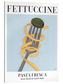 Quadro em plexi-alumínio Fettuccine - Pasta Fresca