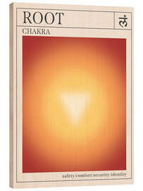 Obraz na drewnie Root - Chakras