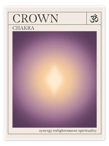 Póster Crown - Chakras