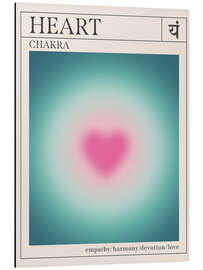 Magnettafel Heart - Chakras