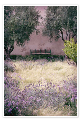 Plakat Lavender garden