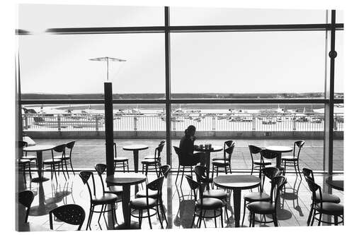 Acrylic print Frankfurt Germany, Airport Lounge