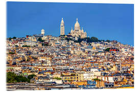Acrylic print View of Paris City Centre - Jones &amp; Shimlock