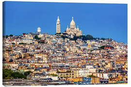Canvas print View of Paris City Centre - Jones &amp; Shimlock