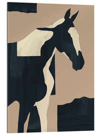 Gallery print Abstract Minimal Horse