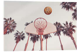 Acrylic print Basket in pastel colours - Sisi And Seb