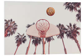 Foam board print Basket in pastel colours - Sisi And Seb