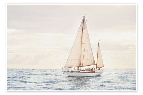 Poster Segelboot