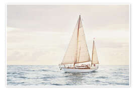 Wandbild Segelboot - Sisi And Seb