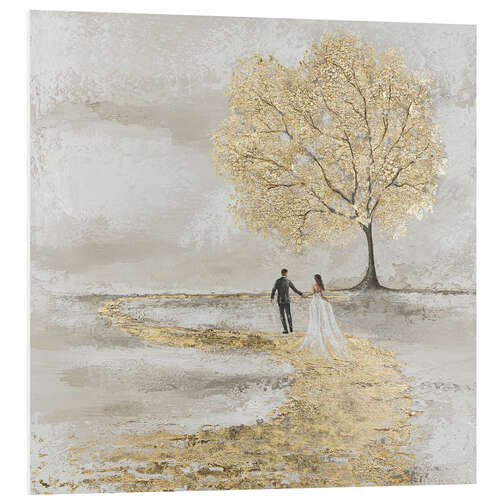 PVC-tavla Golden Vows