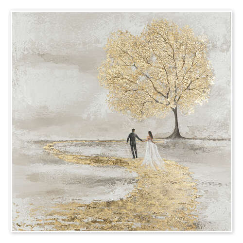 Póster Golden Vows
