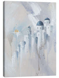 Canvas print Paradise in Santorini - Isabella Karolewicz