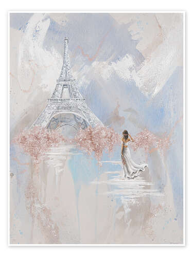 Póster Ethereal Bliss, Paris