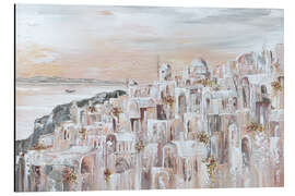 Aluminium print Oia, Santorini