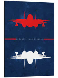 Tableau en aluminium Top Gun Inverted - Nikita Abakumov