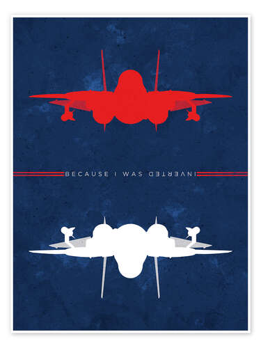 Poster Top Gun Inverted