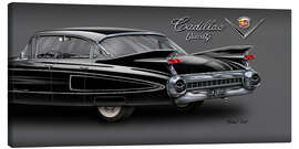 Tableau sur toile 1959 Cadillac Biarritz - Michael Fishel