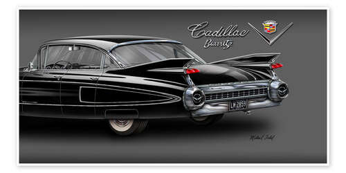 Poster 1959 Cadillac Biarritz