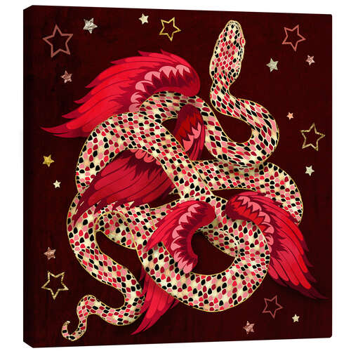Canvas print Lunar New Year Mythical Snake