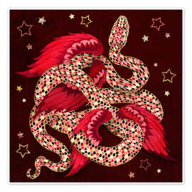 Taulu Lunar New Year Mythical Snake - SpaceFrog Designs