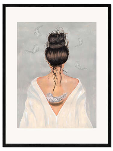 Framed art print Weightless