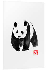 Print på skumplade Giant Panda