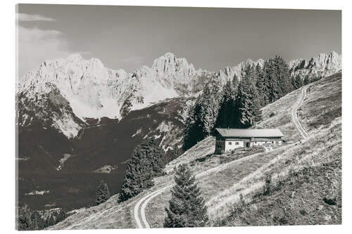 Cuadro de metacrilato Mountain farm near Kitzbühel in Tyrol
