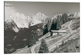 Tableau en aluminium Mountain farm near Kitzbühel in Tyrol - Dieterich Fotografie