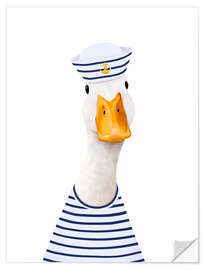 Adesivo murale Duck - Sailor