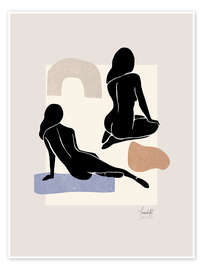 Poster Léger Et Simple