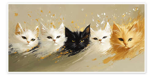 Plakat Purrfectly Adorable