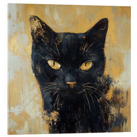 Acrylic print Black Gold - DejaReve