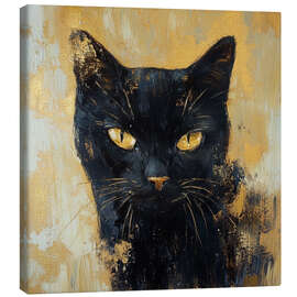 Canvas print Black Gold - DejaReve