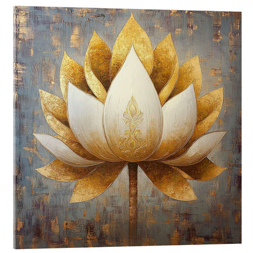 Acrylic print Harmony of the Sacred Bloom