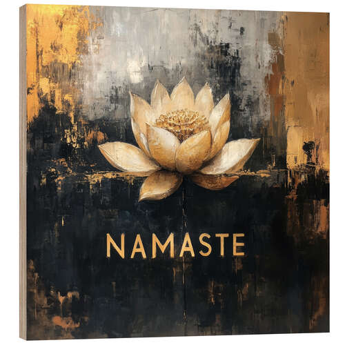 Obraz na drewnie Namaste