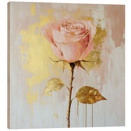 Quadro de madeira The Alchemist’s Rose - DejaReve
