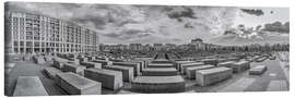 Tableau sur toile Holocaust Memorial in Berlin - HADYPHOTO