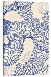Canvas print Flowing Line Art Pattern - Melloi Art