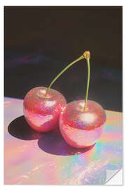Wandsticker Disco-Kirschen