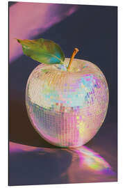 Alubild Disco-Apfel