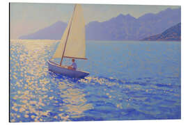 Magnettafel Segeln in den Horizont