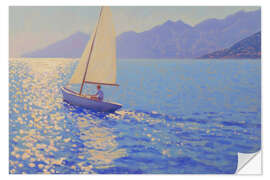 Sticker mural Sailing into the Horizon