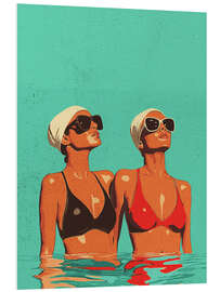Tableau en PVC Two Beauties