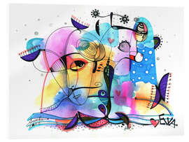 Acrylglasbild Dalis magische Weiten