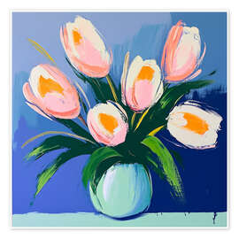 Obraz Veil of the Luminous Tulips - DejaReve